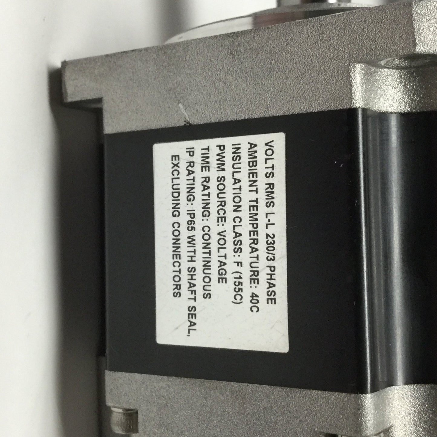 Used Allen Bradley TLY-A220P-BJ64AA Kinetix Servo Motor 5000RPM 230VAC, 70mm w/Brake