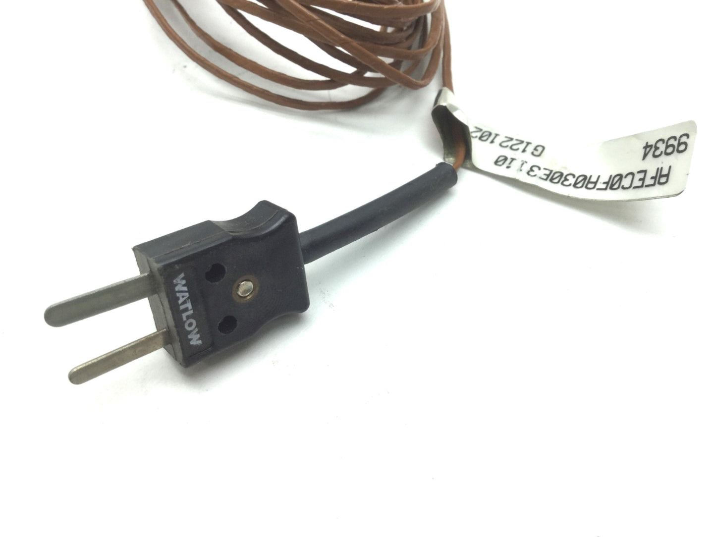 Used Watlow AFEC0FA030E3110 MI Thermocouple Style AF Metal Transition, Type J