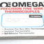 New Omega 5TC-GG-T-30-110 Precision Fine Wire Thermocouple, Type T, 30AWG, 110"