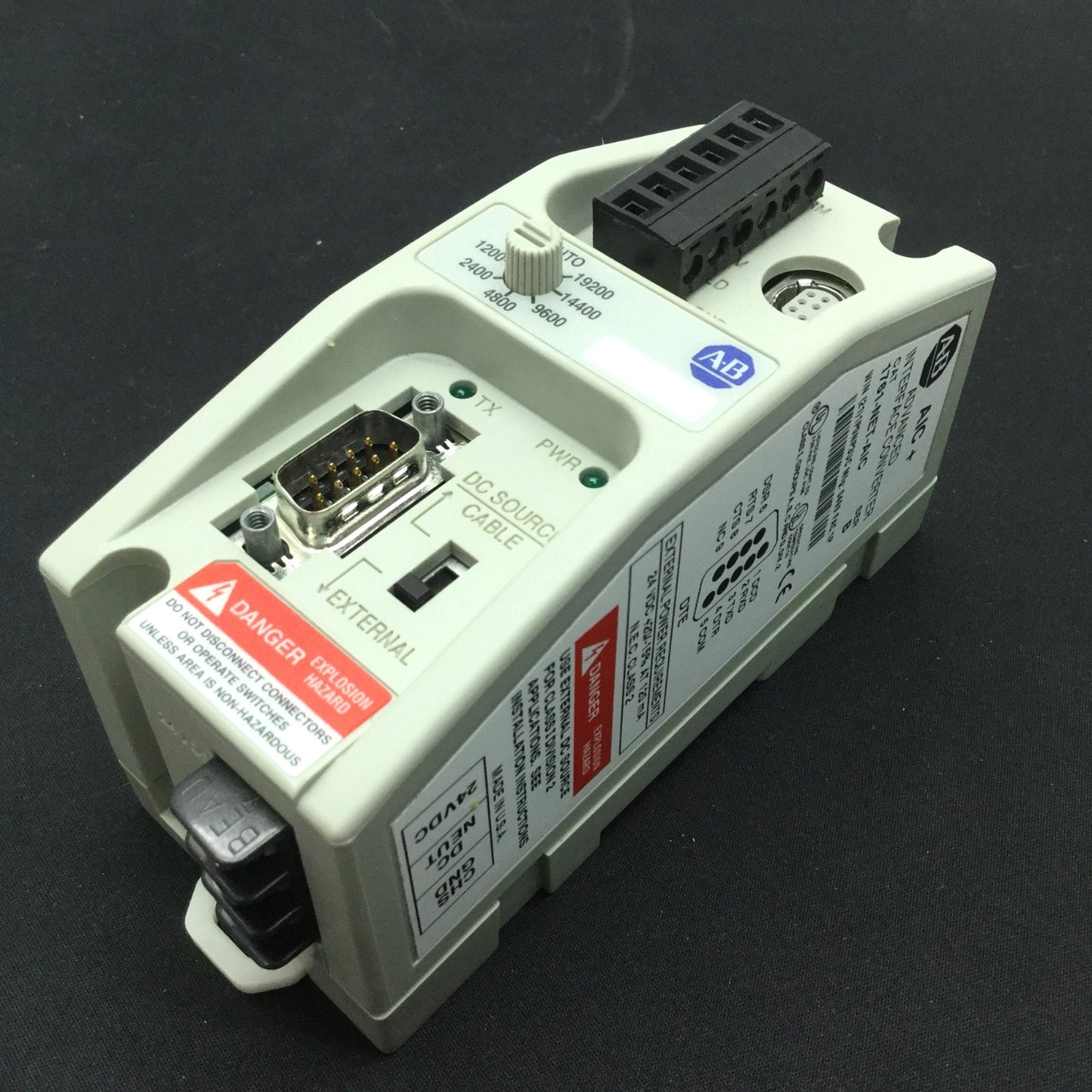 Used Allen-Bradley 1761-NET-AIC Advanced Interface Converter Series B