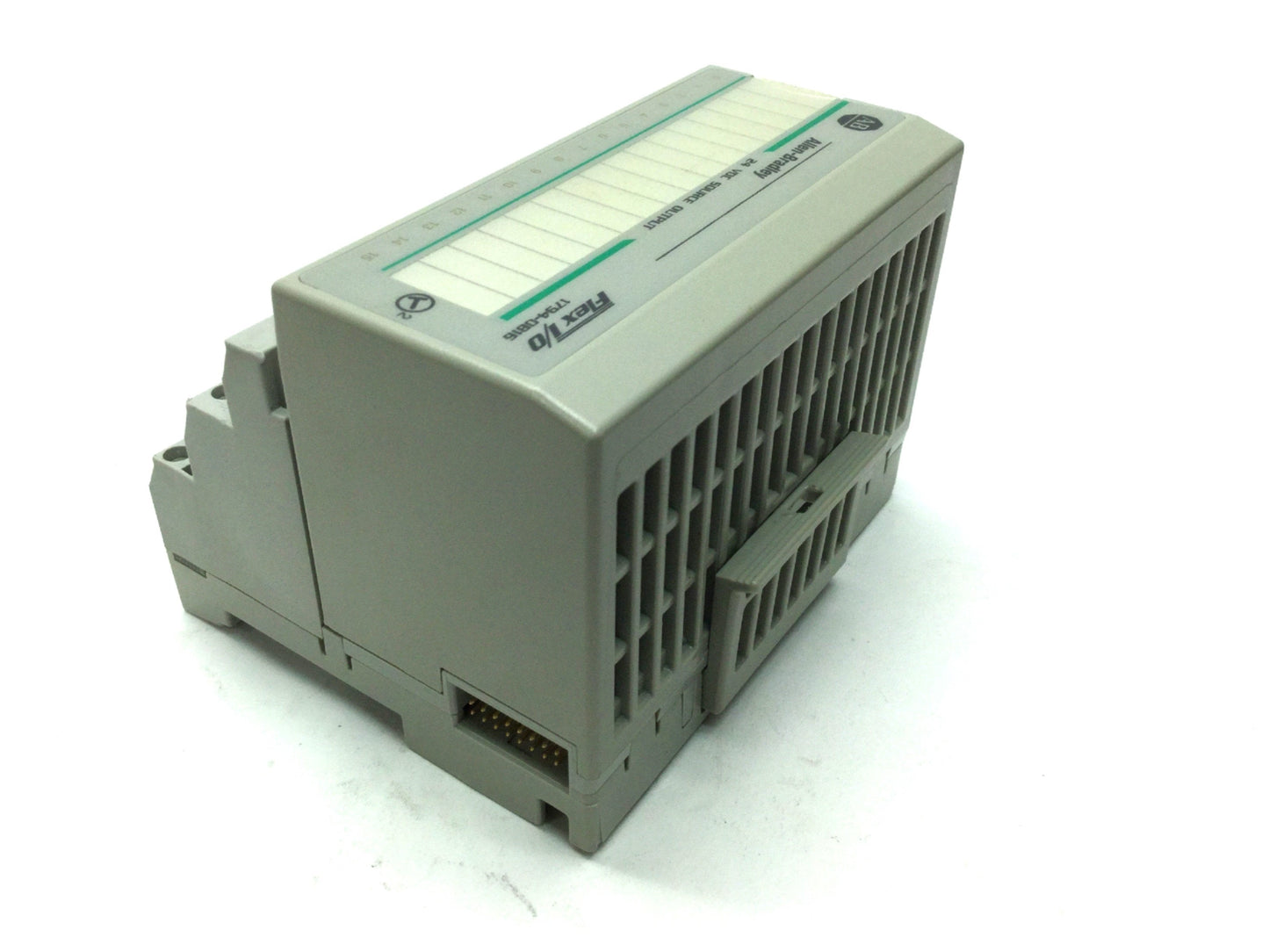 Used Allen Bradley Flex I/O Output Module 16-Ch 1794-OB16 w/ 1794-TB3 Terminal Base