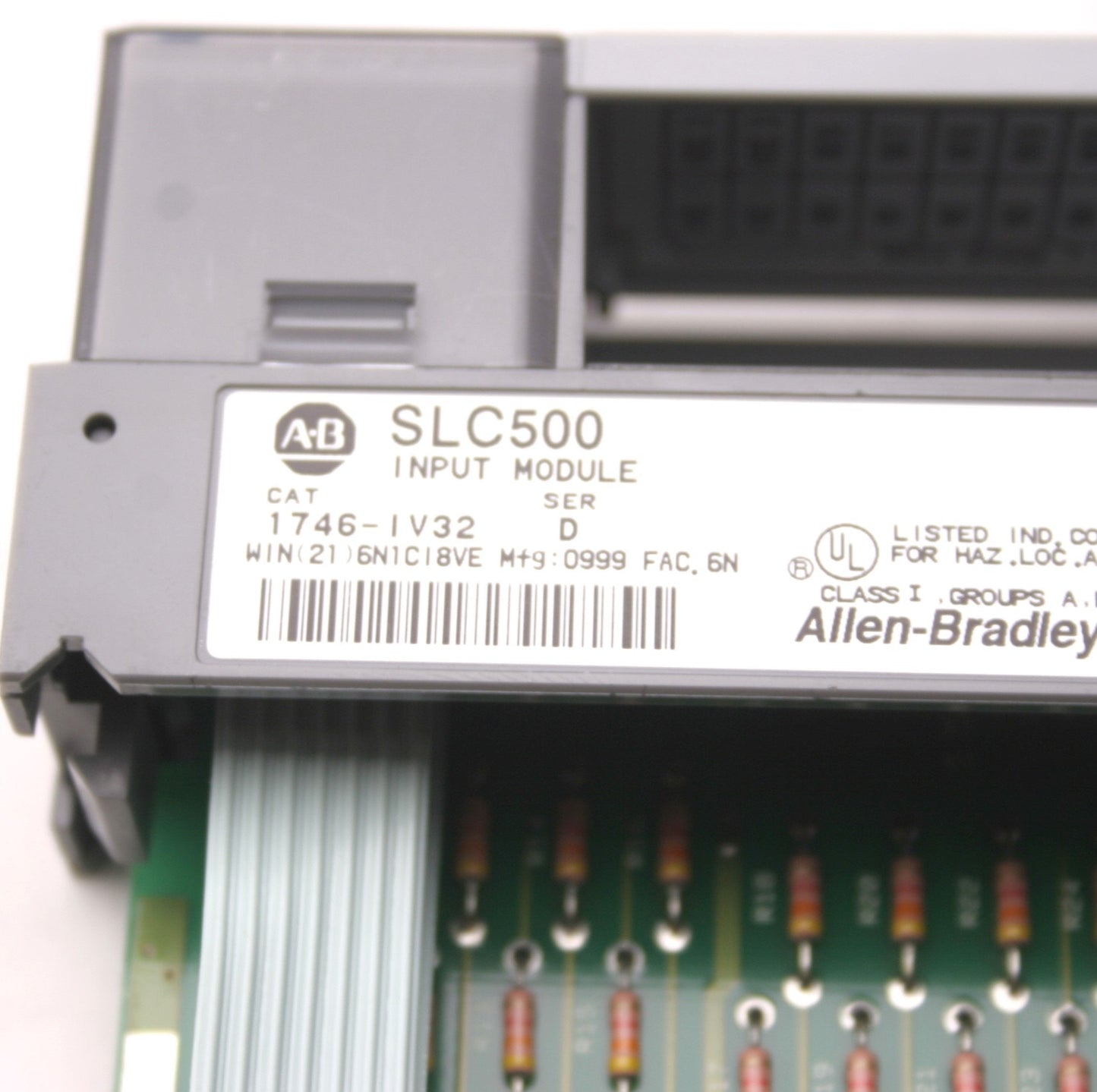 Used Allen Bradley 1746-IV32 SLC500 Series D Input Module, 32-Point, 15-30VDC