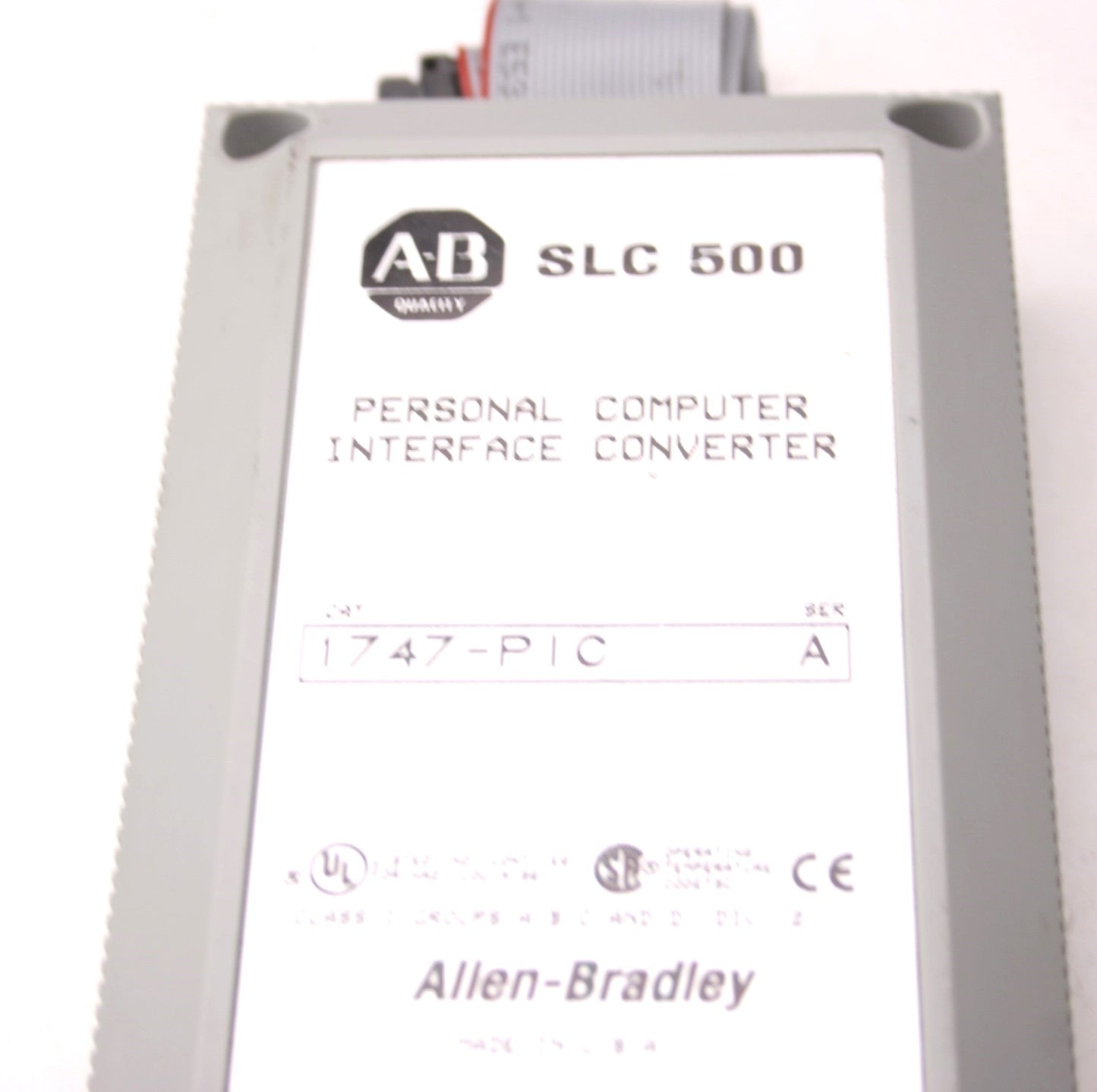 Used Allen Bradley 1747-PIC Personal Computer RS-232 to RS-485 Interface Converter