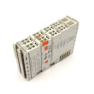 Used Lot Of 2 BECKHOFF KL9187 Potential Distribution Terminals 8x 0V DC, Max. 10A