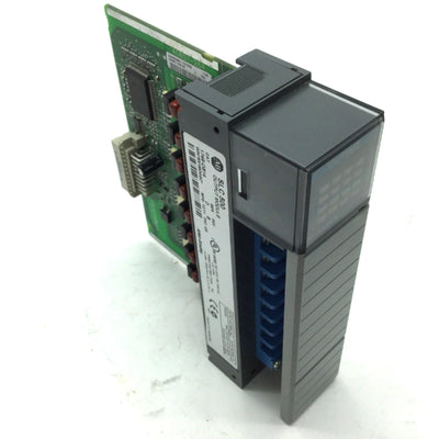 Used Allen Bradley 1746-OB16 Ser D Rev B SLC500 PLC Output Module, 16-Point, 10-50VDC