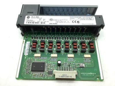 Used Allen Bradley 1746-OB16 Ser D Rev B SLC500 PLC Output Module, 16-Point, 10-50VDC