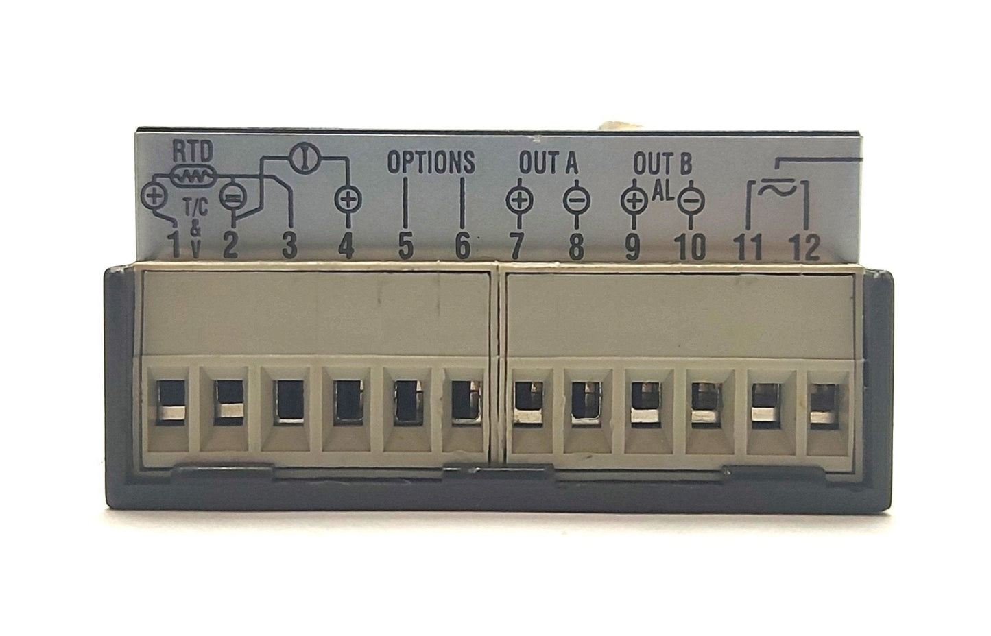 Used Love Controls 32A123 Temp Controller 2x 4-Digit RTD/TC 5VDC/Relay 100-240VAC/DC