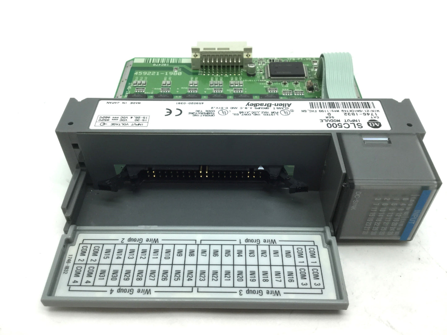 Used Allen Bradley 1746-IB32 SLC500 Series PLC Input Module, 32-Point