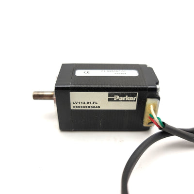 Used Parker LV113-01-FL High Performance Miniature Stepper Motor 1.8ø, 14oz-in, 1.3A