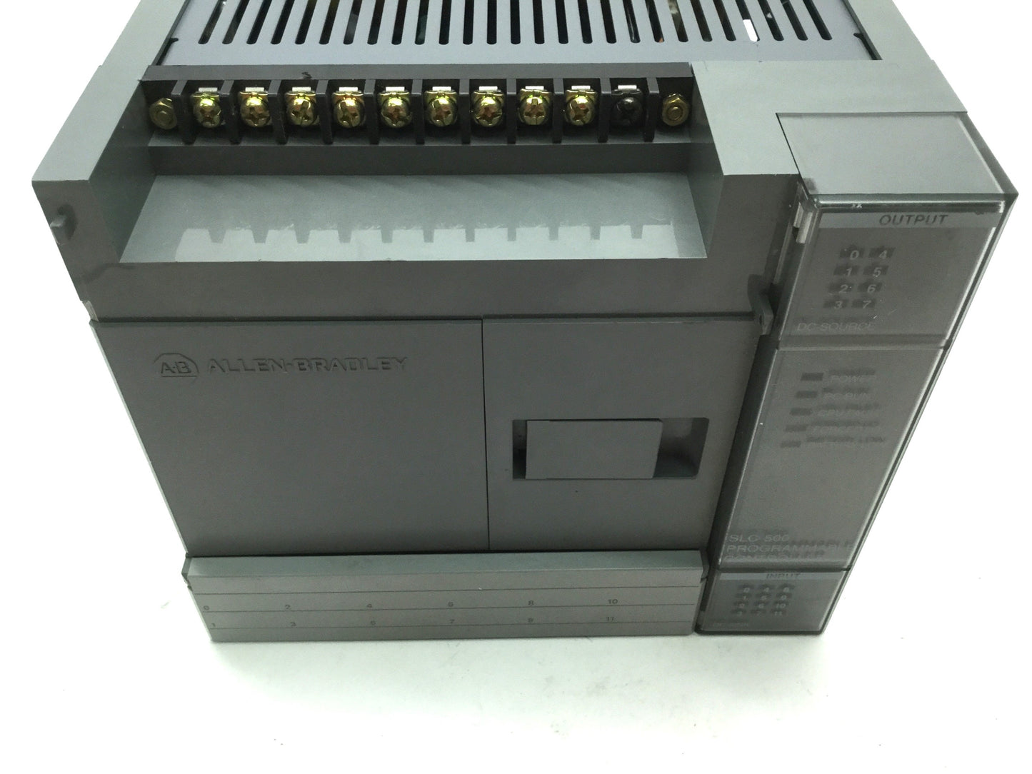 Used Allen Bradley SLC 500 1747-L20E Programable Controller 120/240VAC, 1K Mem 20 I/O
