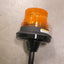 Used VideoJet 6400VJ1 Amber Alert Strobe Light, Voltage: 12-36VDC, 3' Post, Tested