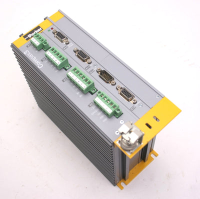 Used Parker S025V2F12I11T30M00 Compax3 Servo Drive Controller 80-253VAC, 1-PH, 5A