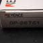 New Keyence OP-26751 Fiber Optic Signal Amplifier End Units