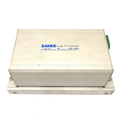 Used SMAC LAC-15 High Speed Single Axis Controller W/Built In Amplifier 12-48VDC 3A