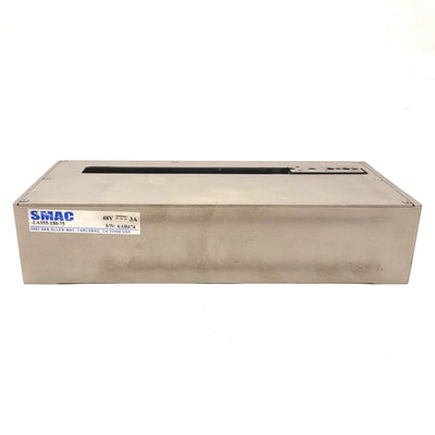 Used SMAC LAS55-150-75 Linear Slide Servo Actuator 48VDC, Stroke: 150mm, 12.5 N/AMP