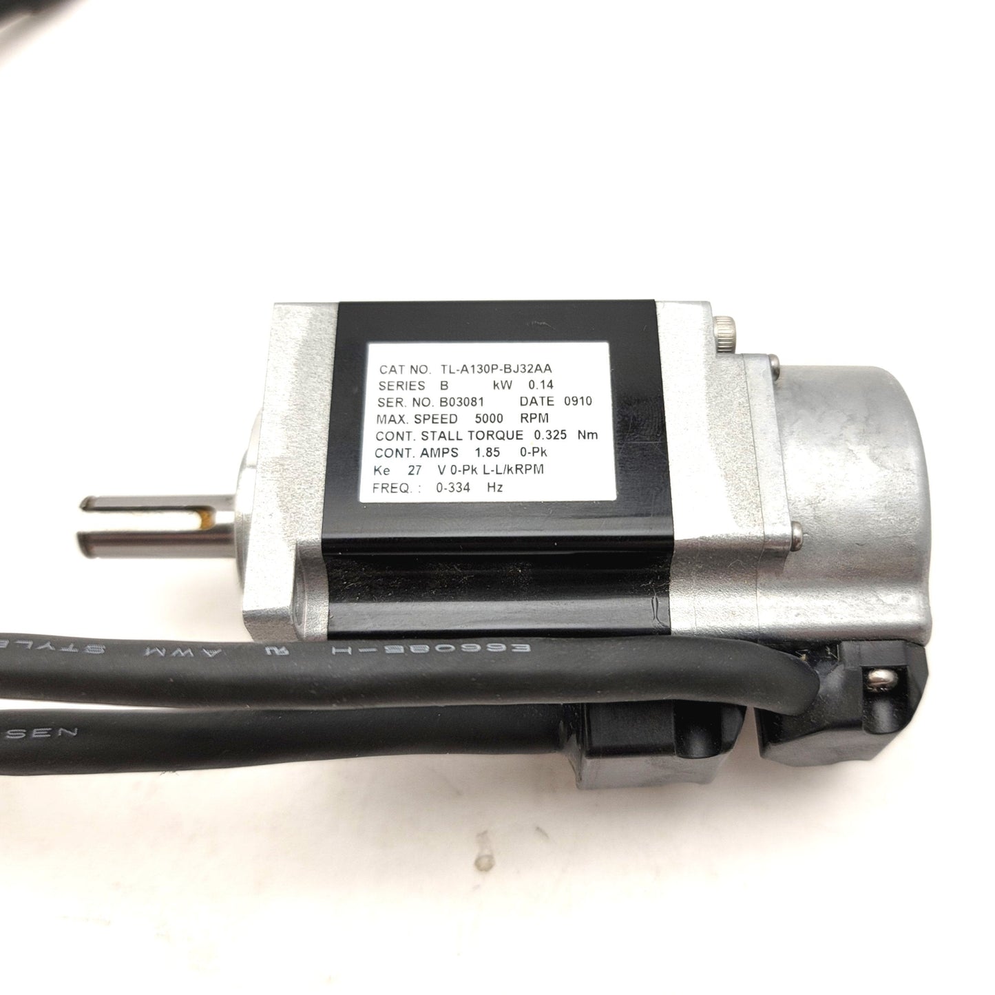 Used Allen Bradley TL-A130P-BJ32AA Inverter Duty AC Servo Motor 0.14kW 5,00RPM NEMA17