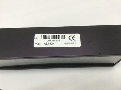 Used Advanced Illumination AL4424 4" Broad Area Linear Array Red LED 660nm 24VDC