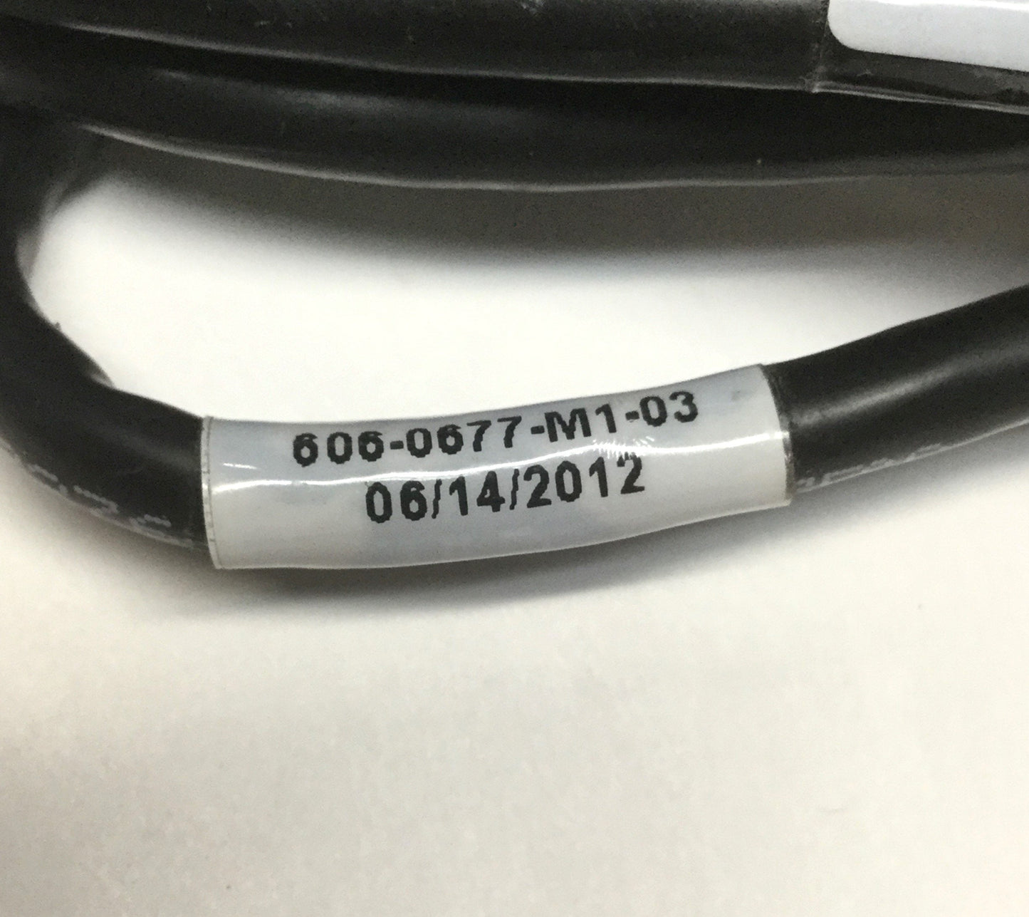 Used Datalogic 606-0677-M1-03 Camera Ethernet Cable, Gig-E, CAT6, STP, 3-Meter