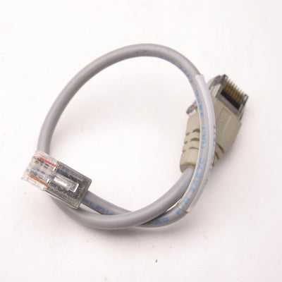 Used Allen Bradley 1747-C11-A SLC500 Programmer Cable 10" RJ-45 Processor to Isolator