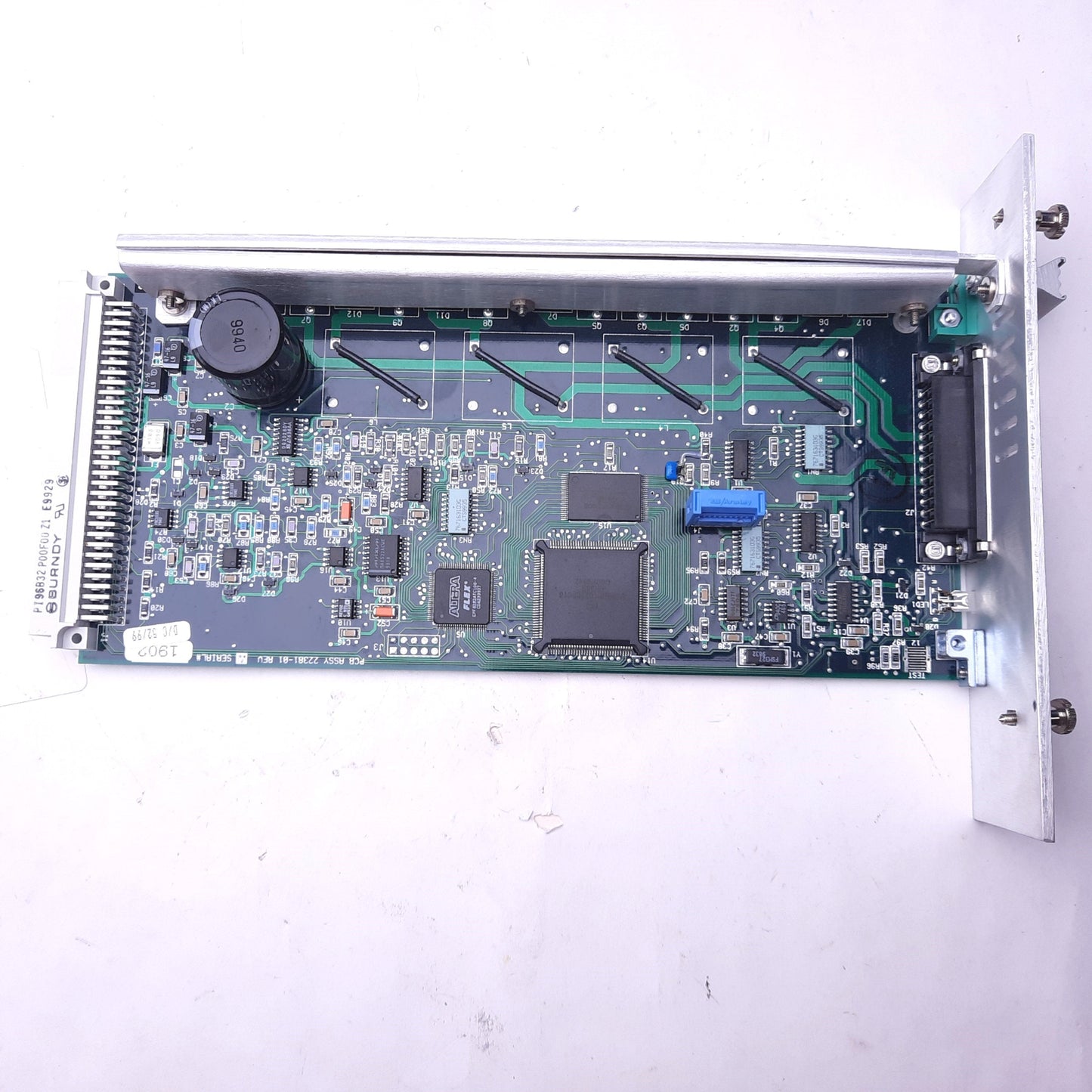 Used Newport PCB ASSY 22381-01 REV G Plug-In Board for Unidrive6000, D-Sub 25