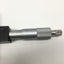 Used Del-Tron 1201 Ball Bearing Micrometer Linear Positioner 3.12" Stage, 1" Travel