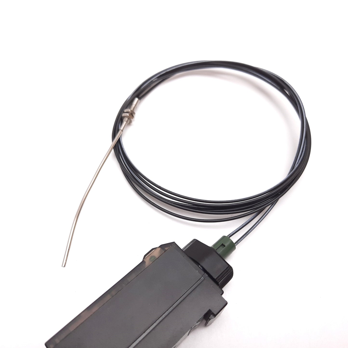 Used Allen Bradley 42FB-F2LPAQ-A2 Fiber Optic Photoelectric Sensor, With Fibers