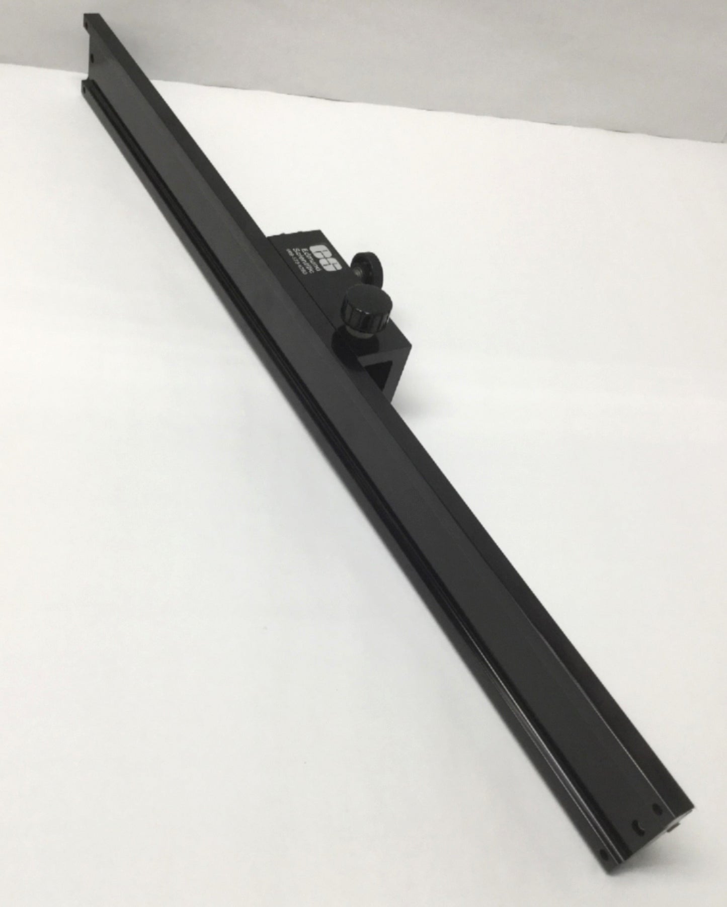 Used Edmund Scientific Dovetail Rack/Pinion Positioner Focusing Rail Stage 20" Travel