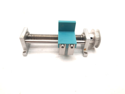 Used Screw Table Stage Actuator, Travel: 1-3/4", Lead: 0.065" , Shaft: 0.25"