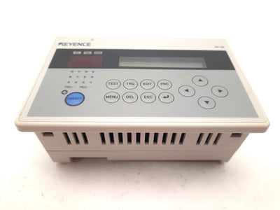 Used Keyence DV-90NE AutoID Barcode/Data Controller 24VDC Serial Interface NPN