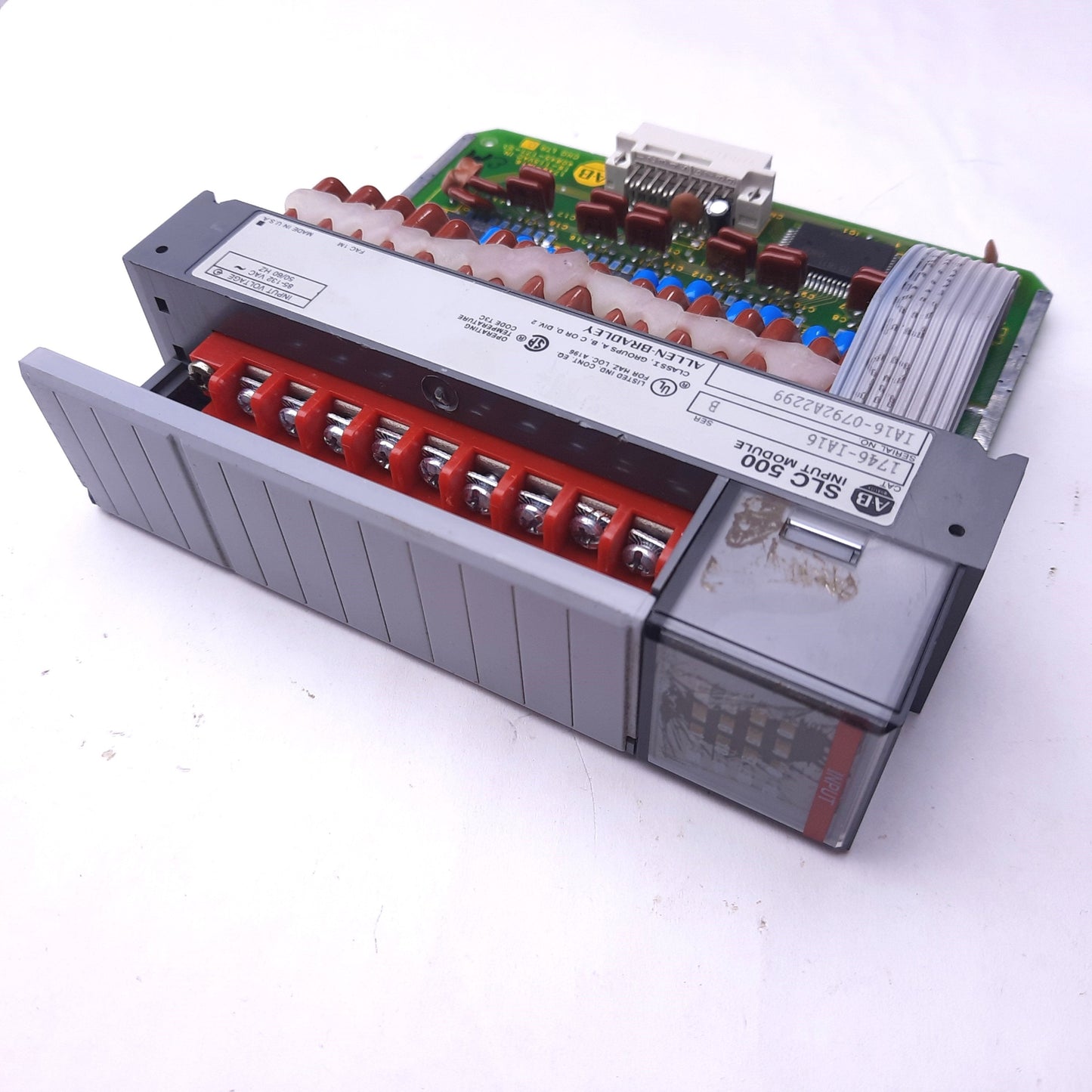 Used Allen Bradley 1746-IA16 SLC 500 PLC Input Module, Series B, 85-132VAC