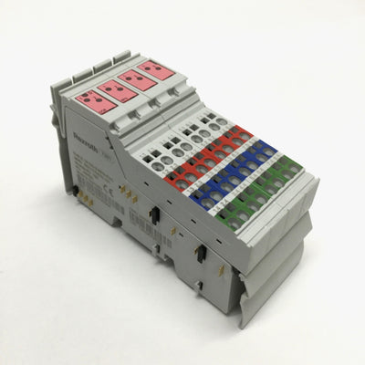 Used Rexroth R-IB IL 24 DO 8-NPN-PAC Inline 3-Wire Digital Output Module, 8 Pt, 24VDC