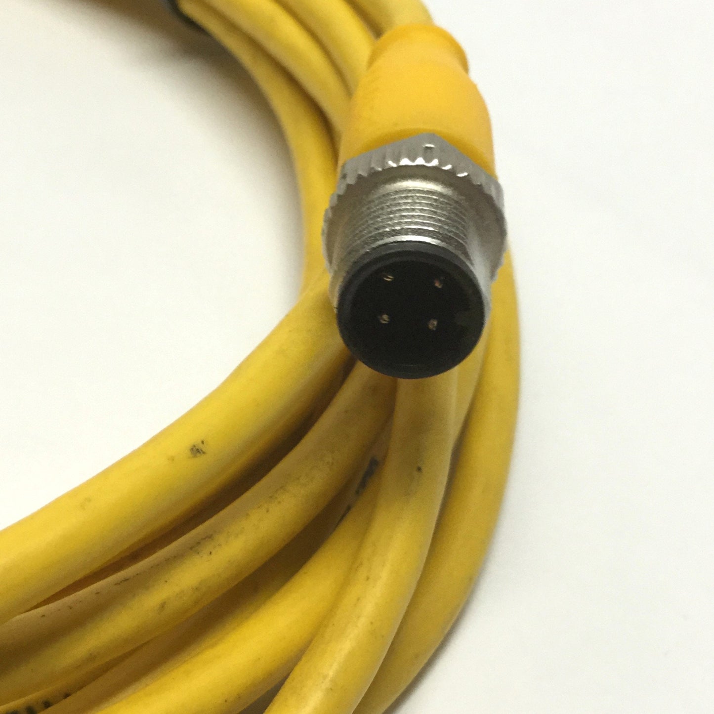 Used Balluff BCC05M1 BCC M415-M414-3A-304-EX44T2-050 Cordset Cable 4-Pin M12, 5m