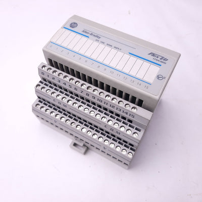 Used Allen Bradley 1794-IB16/A Flex I/O Digital Input Module, 16-Pt w/ 1794-TB3 Base