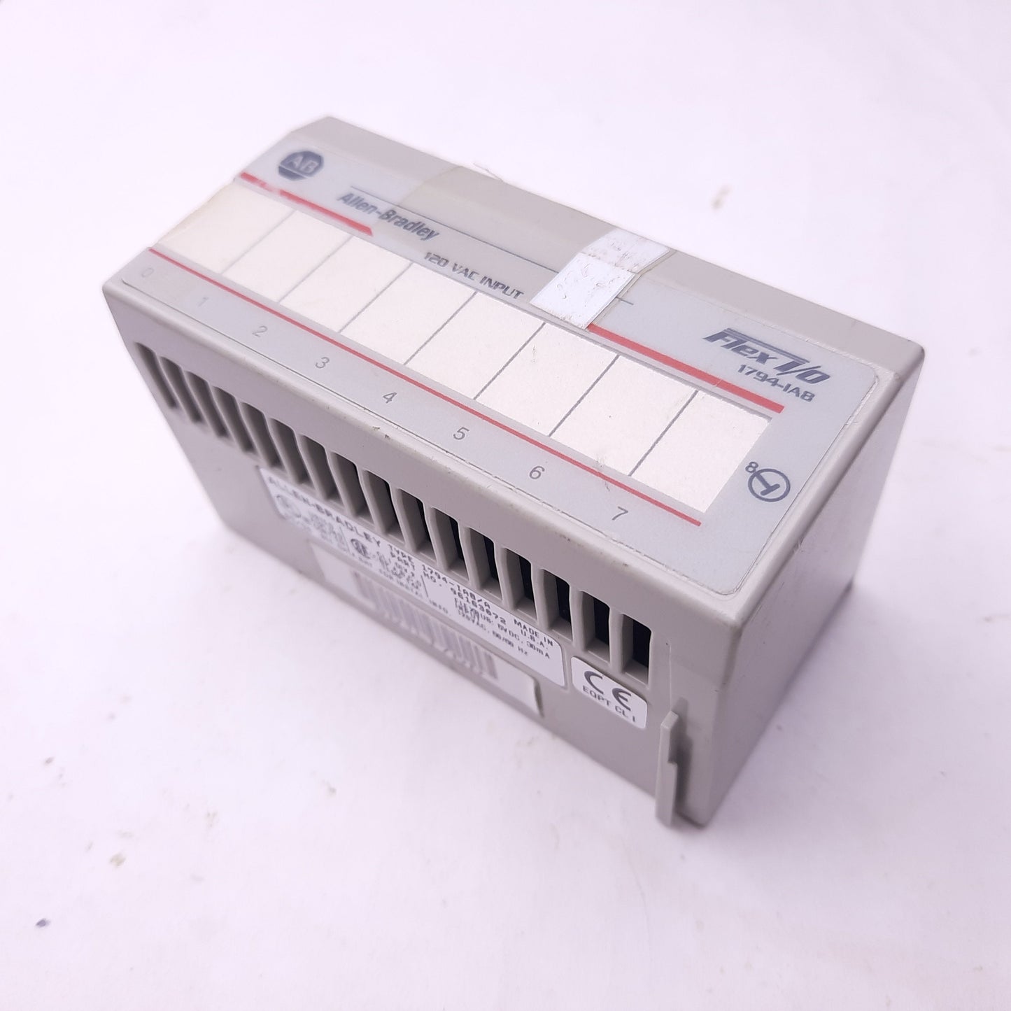 Used Allen Bradley 1794-IA8/A Flex I/O Digital Input Module, 8-Channel, 120VAC