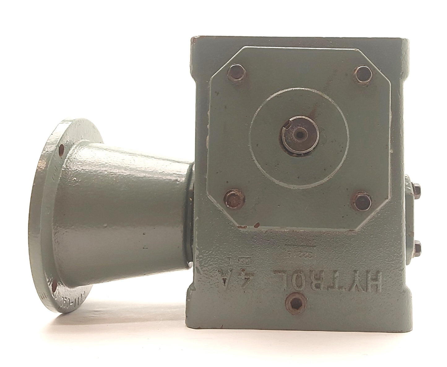 Used HYTROL R-00153-20R 4AC RH Speed/Gear Reducer, 20:1 Ratio, ¾ to 1" Shaft, C-Face