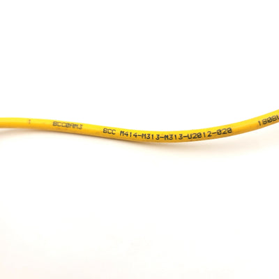 Used Balluff BCC M414-M313-M313-U2012-020 Y-Splitter Cable 1x M12 To 2x M8, 2 Meters