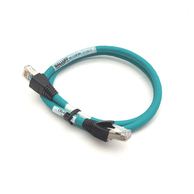 Used BALLUFF BCC0E8K BCC E894-E894-90-339-ES64N9-006 Double Ended Cordset RJ45 4-Pin