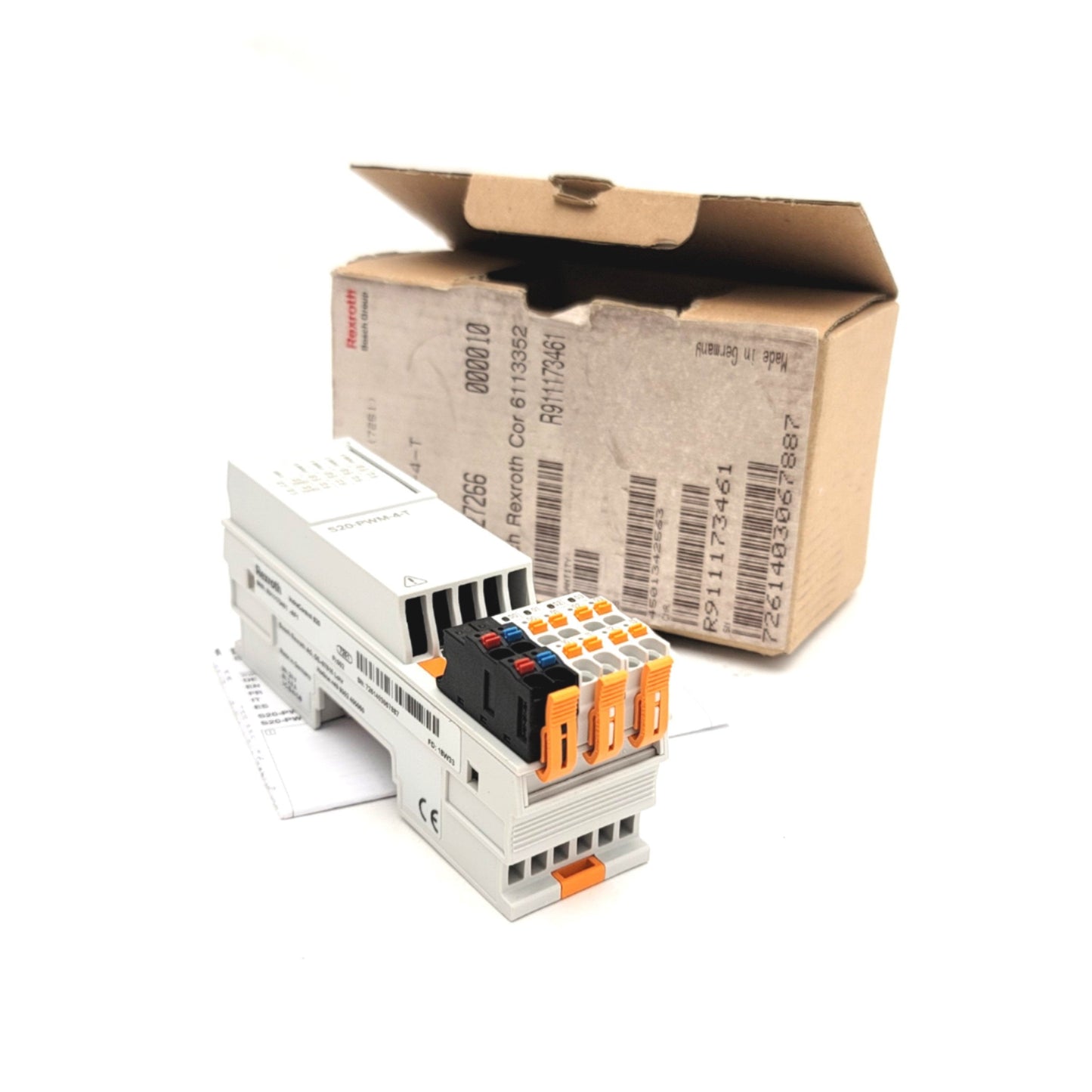 New Other Rexroth R911173461 S20-PWM-4-T IndraControl Function Module With 4 PWM Outputs