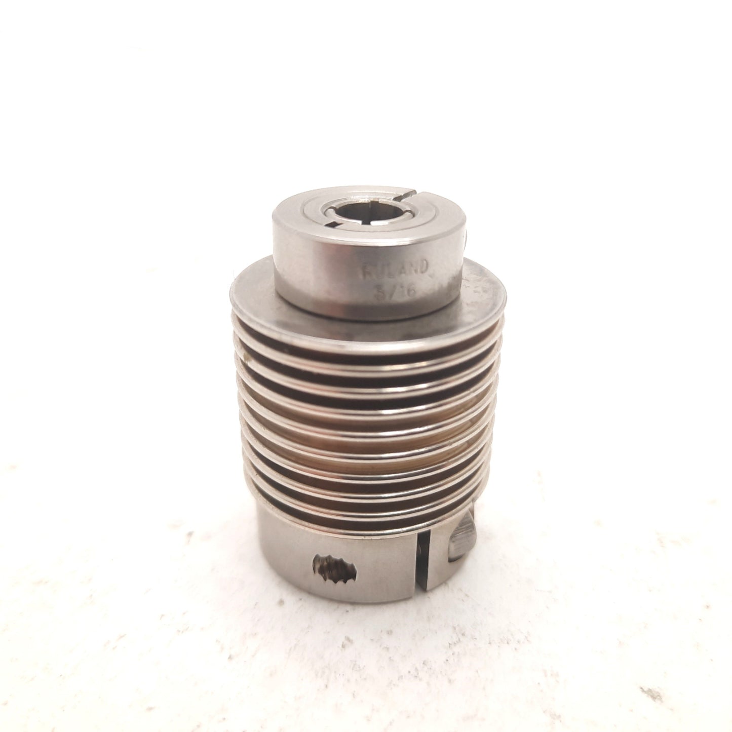 Used Ruland Flexible Servo Shaft Coupling 0.237" to 0.368"