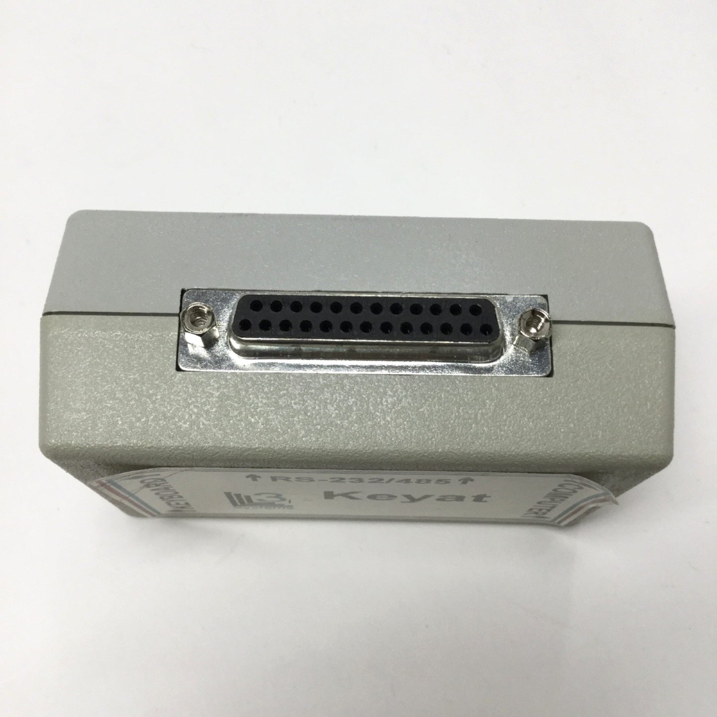 Used L3 Systems KeyAT FA0001 Keyboard Port Adapter RS-232/485 5-pin DIN, 25-pin D-Sub