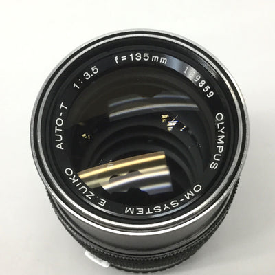 Used Olympus E.Zuiko Auto-T Machine Vision Camera Lens, 135mm, F/3.5-22 w/C-Mount