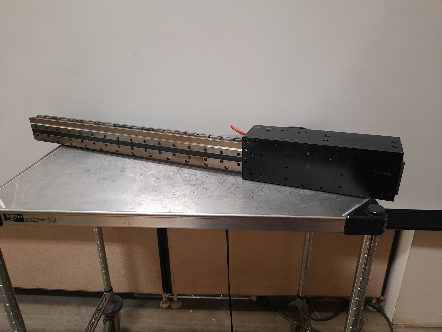 Used Parker Trilogy EMC & LVD Linear Motor Length 37.25" Actuator Length: 11.5"