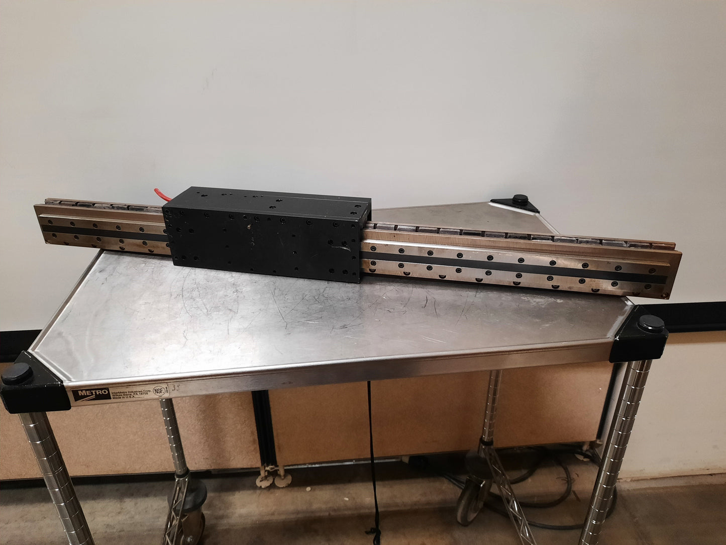 Used Parker Trilogy EMC & LVD Linear Motor Length 37.25" Actuator Length: 11.5"