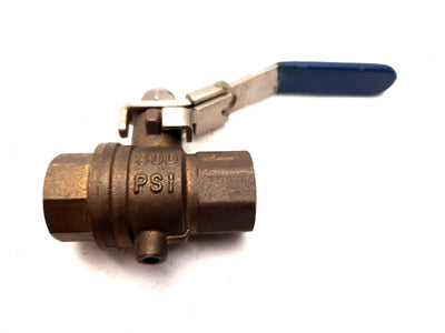 Used MCD Ball Valve Brass 1/2" NPT 300PSI