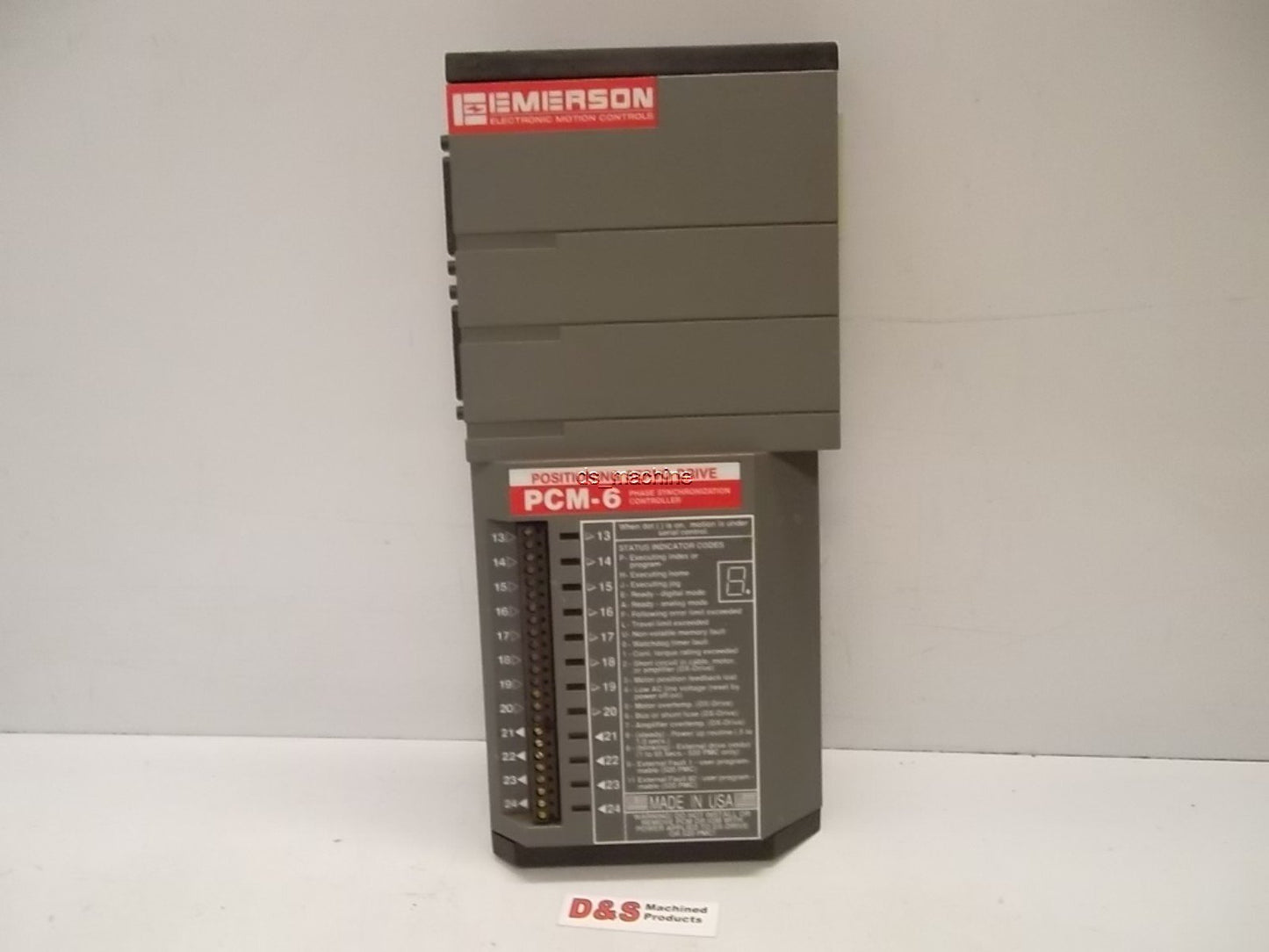 Used Emerson PCM-6 Positioning Servo Drive