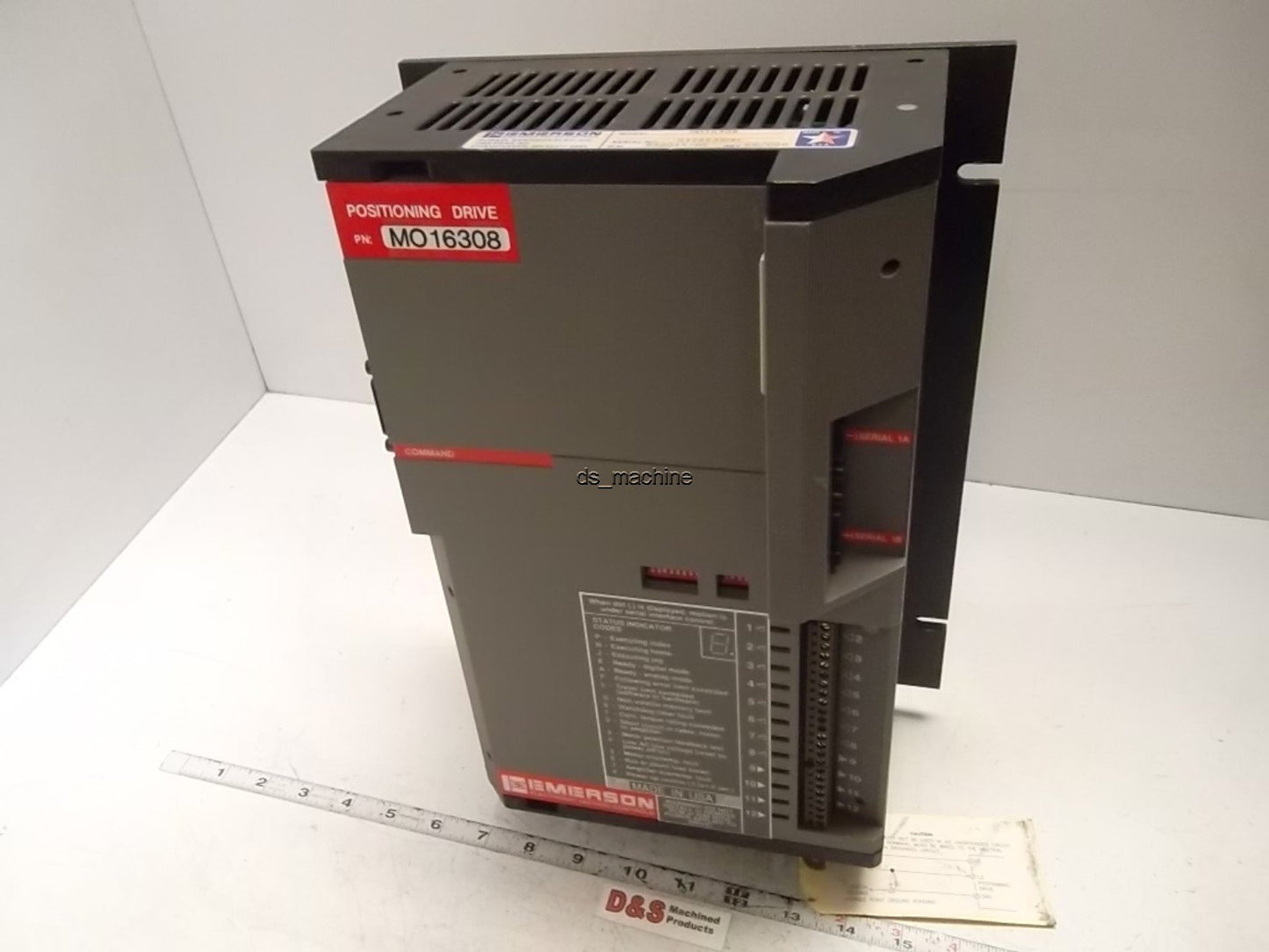 Used Emerson MO16308 M016308 Positioning Servo Drive