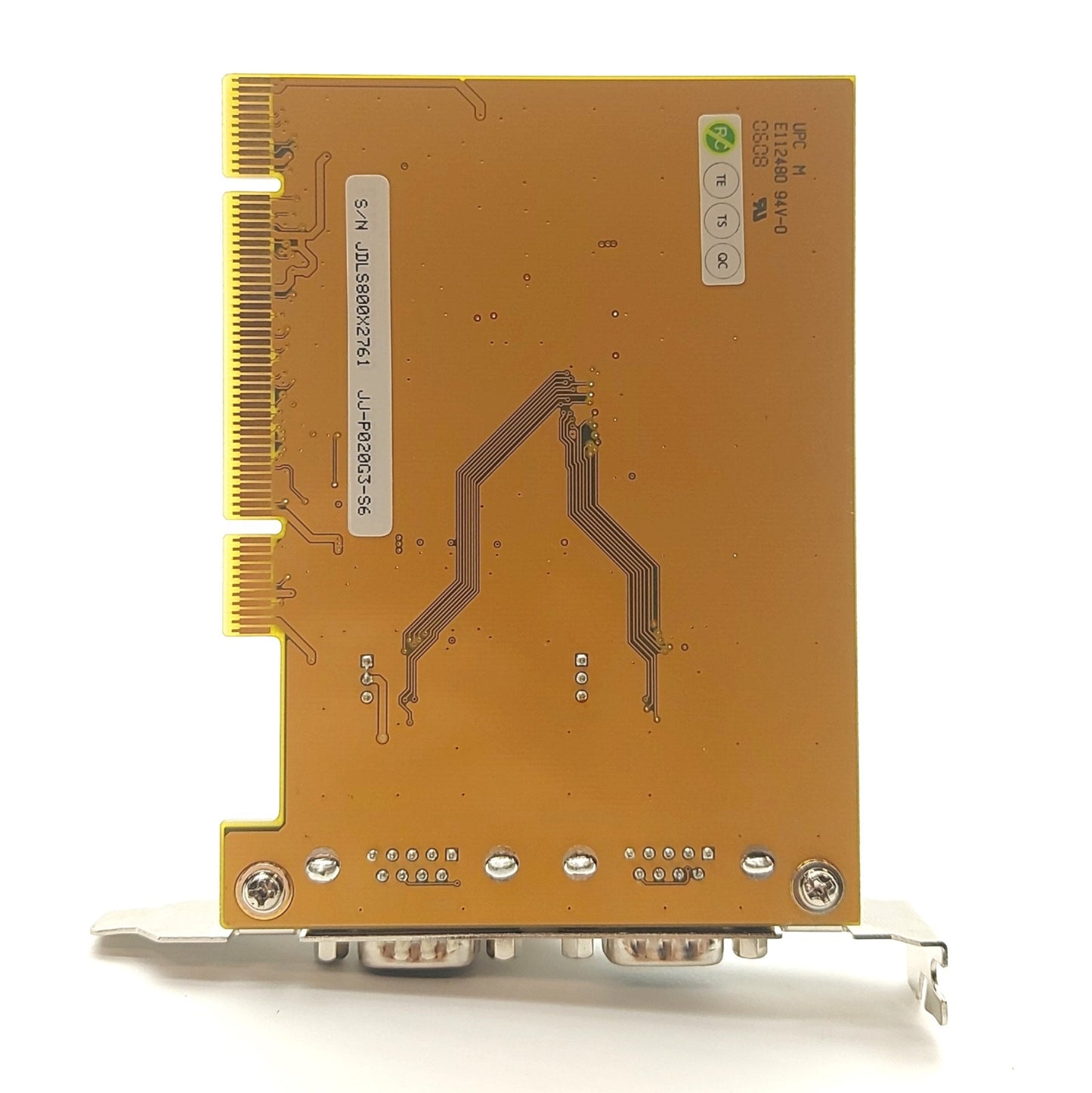 Used SIIG CyberPro PCI 2S Dual Serial Communication Card, PCI Slot, 2x RS-232, 5/12V