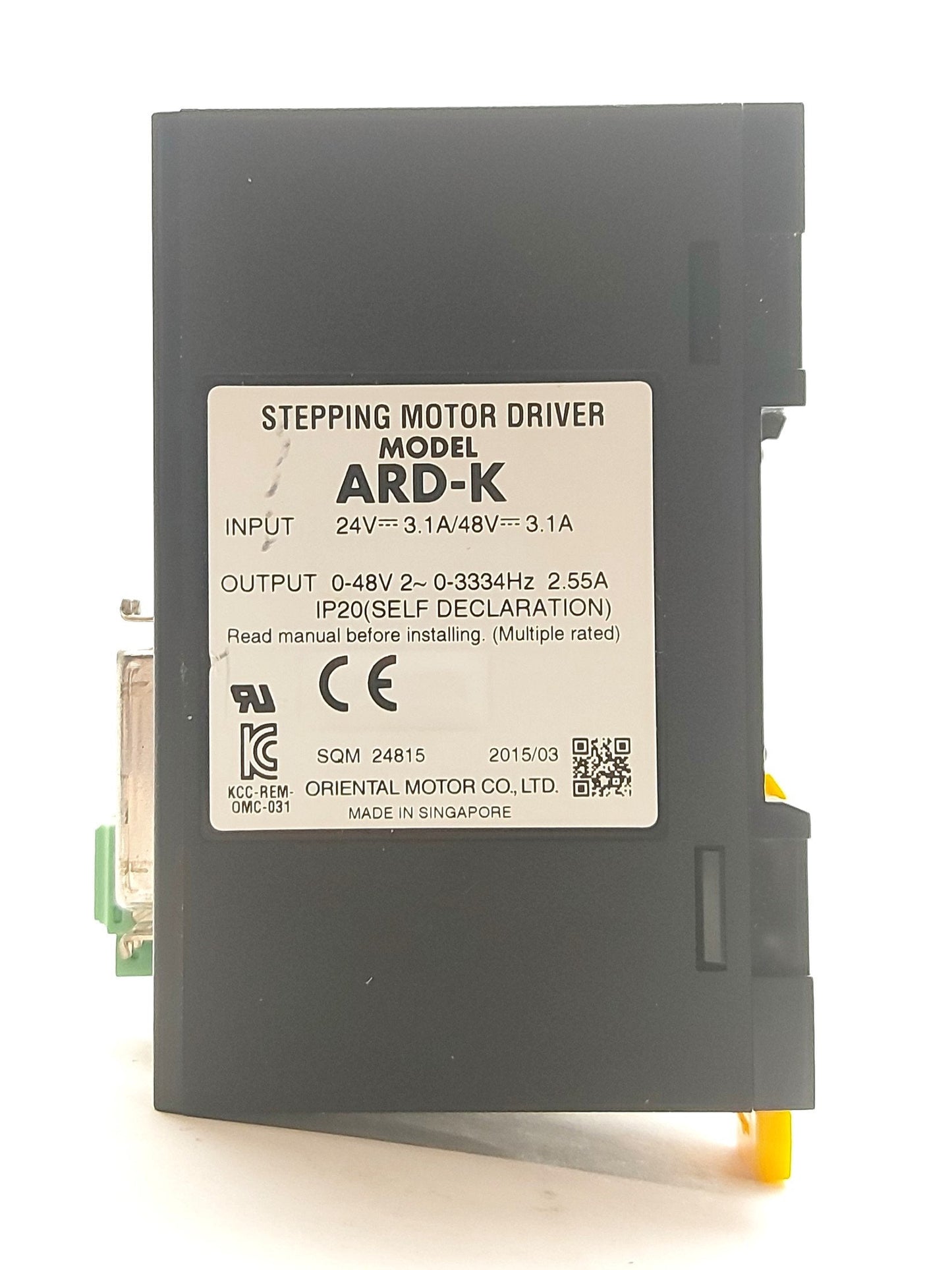 Used Oriental Motor ARD-K Stepper Drive, 2-Phase 0-48VDC 2.55A Output, 24/48VDC Input