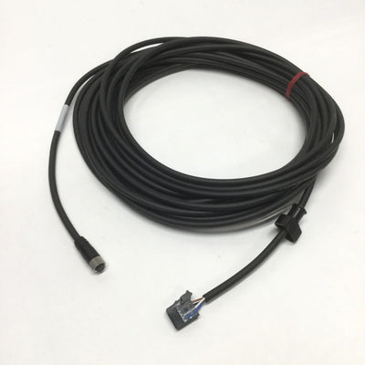 New Other Keyence OP-87058 Laser Sensor Head Cable, IL, IG, GV-T Series, M8 to e-con, 10m