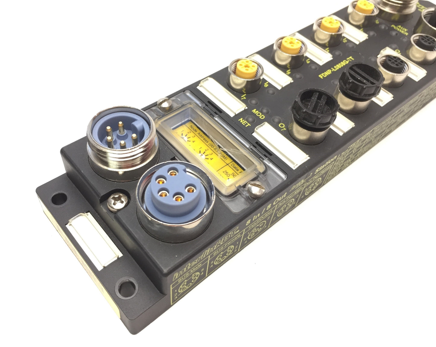 New Other Turck FDNP-L0808G-TT Bus Stop I/O Module DeviceNet, 8-NPN/PNP In, 8-Out 24VDC